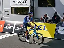 Derek Gee victory in Les Estables.
