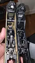 Desert Tech WLVRN (Right) and MDR (Left) lower receiver comparison
