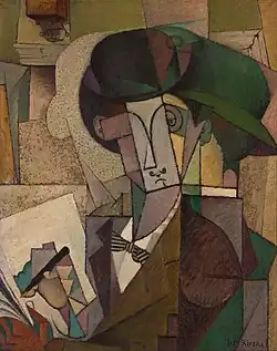 Young Man with a Fountain Pen, 1914, 79.5 × 63.5&nbsp;cm. Museo Dolores Olmedo