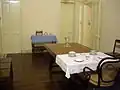 Dining room of Ho Chi Minh's house attached to the Presidential Palace