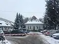 The County Forestry Department in Suceava, as seen during the winter.