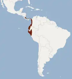 Map of range