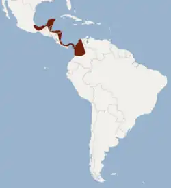 Map of range