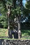 Monument of Lazar Hloba in 2015
