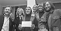 Don Quishocking&nbsp;[nl] in 1974. Wilmink is on the left