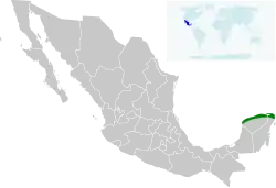 Map of range