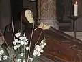 The place where Mary was assumed into heaven, according to Christian tradition.
