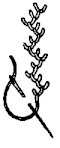 Double featherstitch