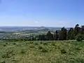 View from the east (Platzer Kuppe, 736.8&nbsp;m&nbsp;above&nbsp;sea level (NHN))