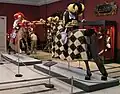 Tourney in suit of armor and Waffenrock (16th or 17th century)