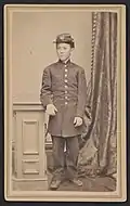 Drummer Jimmy Doyle of Co. B, 18th U.S. Infantry Regiment