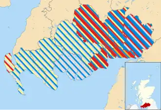 2012 results map
