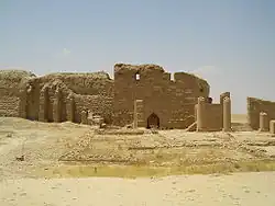 ruins of a building