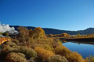 On the way to Silverton on October 25, 2012