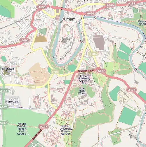 Durham University Museum of Archaeology is located in Durham, England