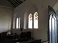 Interior of the church