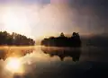 Early morning at Lake Viared