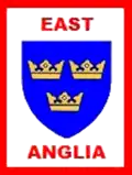 Area badge as worn on the uniform of Scouting members
