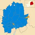 2003 results map