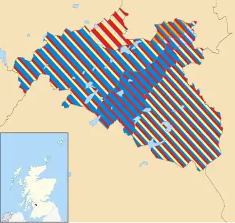 2007 results map