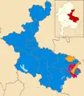 2007 results map