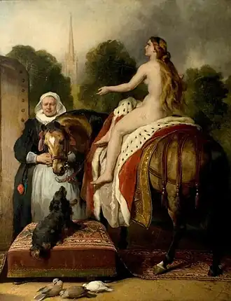 Lady Godiva's Prayer, 1865