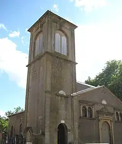 The church in Montois-la-Montagne