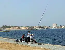 Image 13A family fishing in Jeddah (from Culture of Saudi Arabia)
