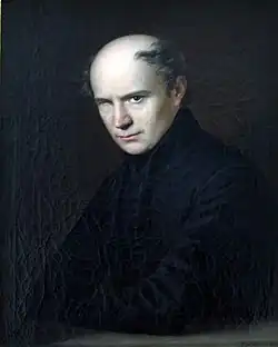 Ferenc Kölcsey, author of the lyrics of the Hungarian national anthem