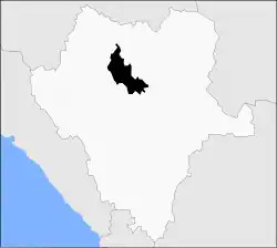 Location in Durango