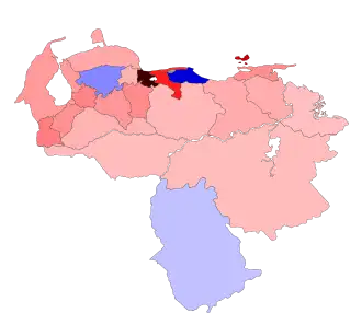 Results by state
