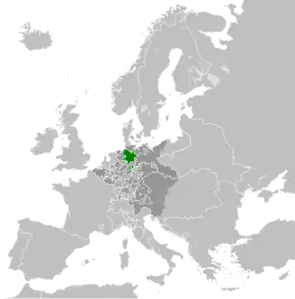 Electorate of Hanover in 1789
