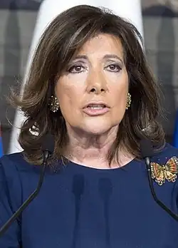 Elisabetta Casellati 2018–2022 (1946-08-12) 12 August 1946 (age&nbsp;79)