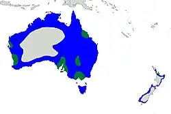 Map of range