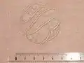 Bourdon stitch
