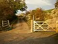entrance to the outdoor education centre