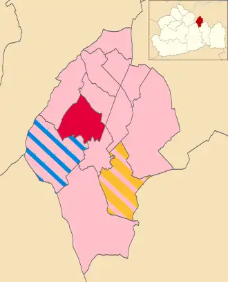 2019 results map