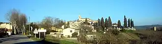 A general view of Escueillens