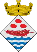 Coat of arms of Riudellots de la Selva