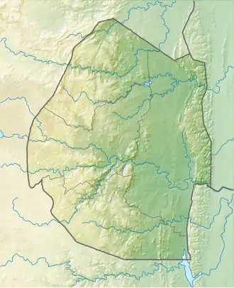 Lobamba is located in Eswatini