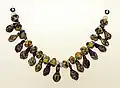 Iron Age, Piceni, Mid-Adriatic and Southern Italian jewellery, c. 800-690 BC, glass paste necklace 01