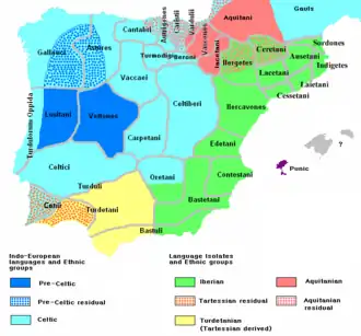 Image 15Ethnology of the Iberian Peninsula c. 200 BC (from History of Spain)