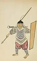Yi warrior, 1910