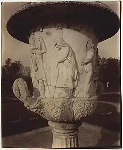 Eugène Atget photographs the Palace of Versailles