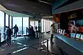 Observation deck interior