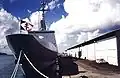 French frigate&nbsp;Aconit, named after the corvette Aconit of the Free French Navy, with Free French naval jack