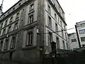 Rear facade
