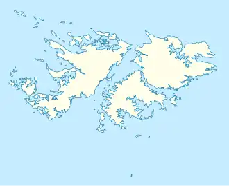 List of Royal Navy shore establishments is located in Falkland Islands