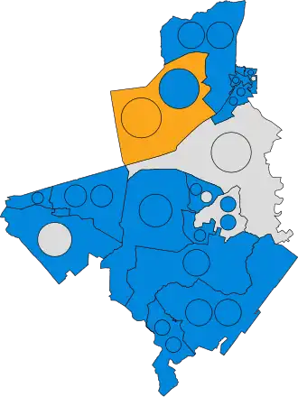 2023 results map