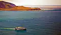 Ferry and Barrett Reef just after low water, 2010